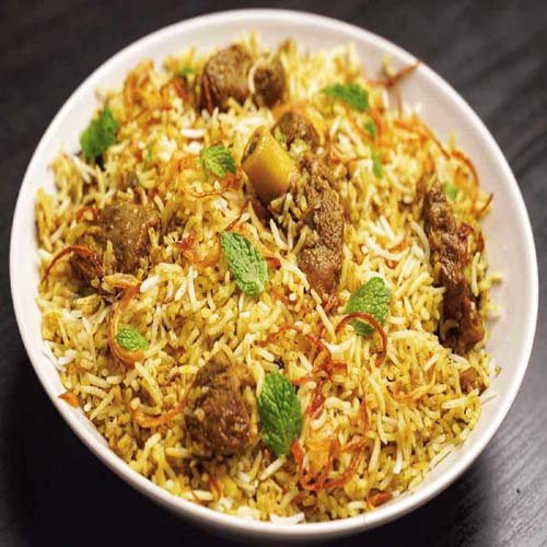 Goat Biryani With Bone